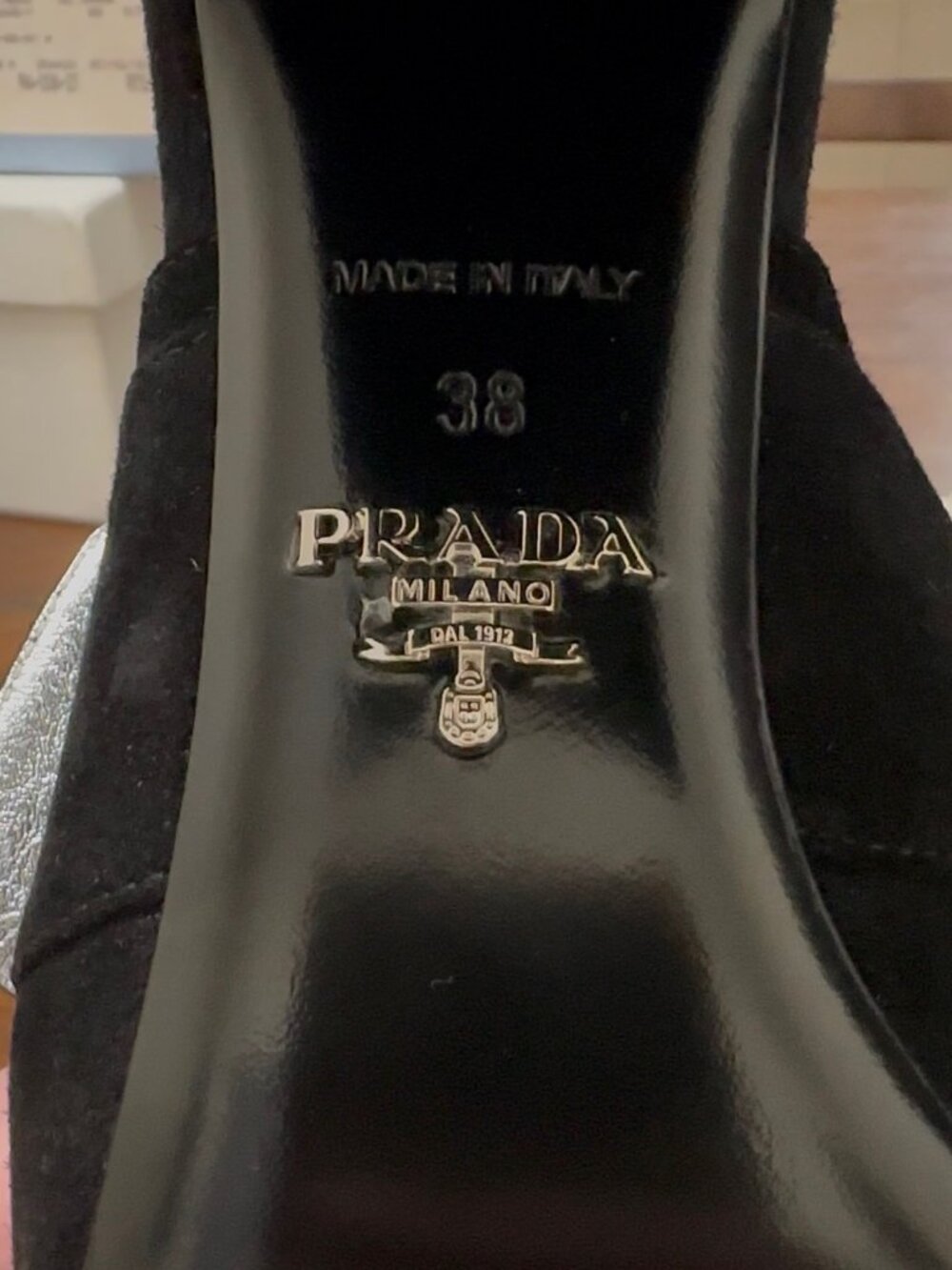 Prada black suede - Picture 3 of 3